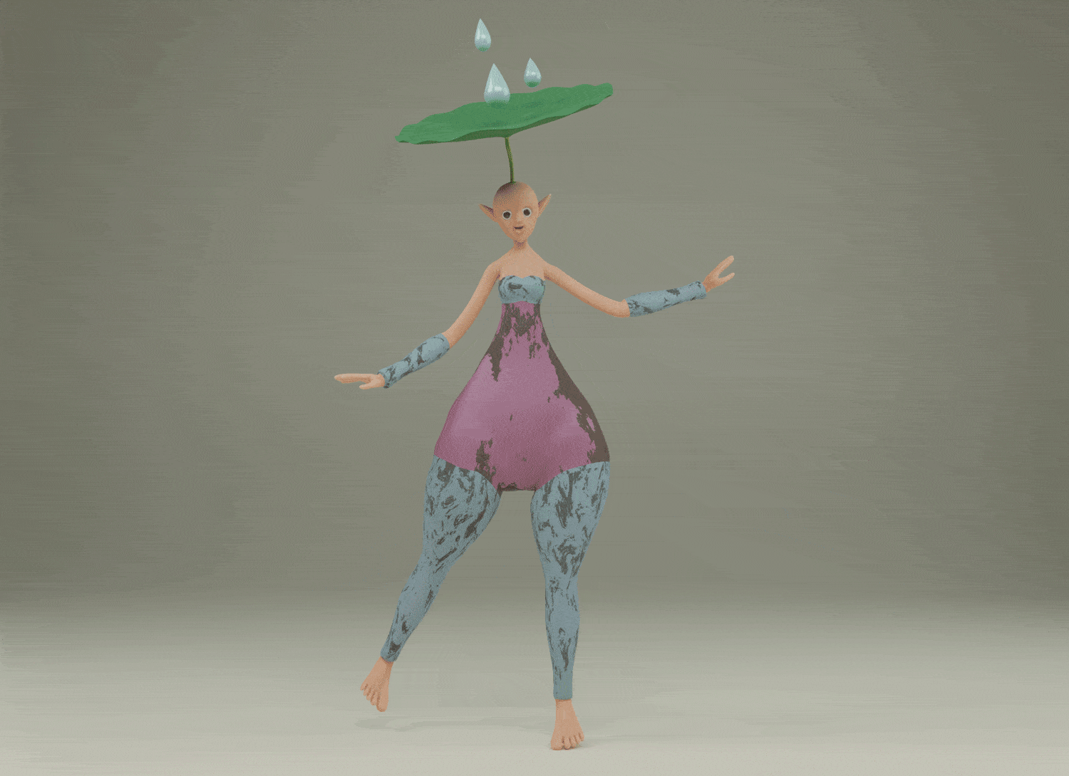 Image of a 3D elvish character